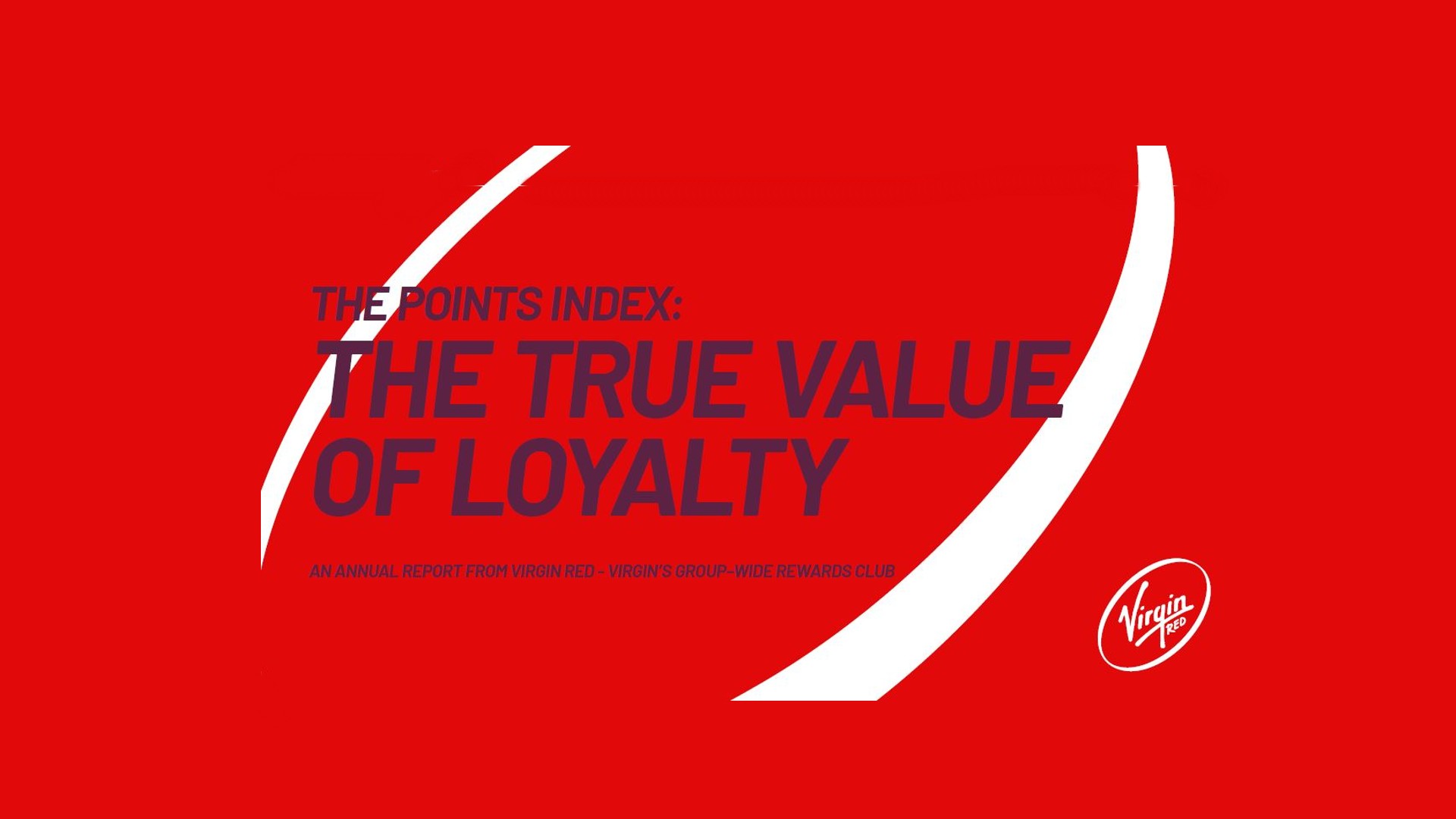 Virgin Red: The Points Index Report
